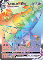 Pokemon,SWSH02: Rebel Clash,Dragapult VMAX (Secret) - 197/192,Holofoil,Secret Rare,Near Mint