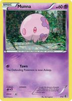Pokemon,McDonald's Promos 2011,Munna - 7/12 - 007/012,Holofoil,Promo,Heavily Played