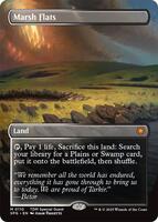 Magic: The Gathering,Special Guests,Marsh Flats (Borderless) - 110,Normal,Mythic,Near Mint