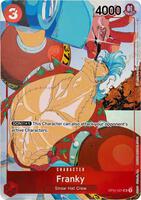 One Piece Card Game,One Piece Promotion Cards,Franky (Gift Collection 2023) - OP01-021,Foil,Uncommon,Near Mint