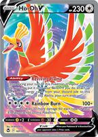 Pokemon,SWSH12: Silver Tempest,Ho-Oh V (Full Art) - 187/195,Holofoil,Ultra Rare,Near Mint