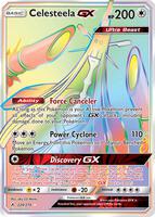 Pokemon,SM - Unbroken Bonds,Celesteela GX (Secret) - 228/214,Holofoil,Secret Rare,Near Mint