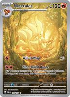 Pokemon,SV03: Obsidian Flames,Ninetales -199/197,Holofoil,Illustration Rare,Lightly Played