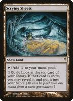 Magic: The Gathering,Coldsnap,Scrying Sheets - 149,Normal,Rare,Near Mint