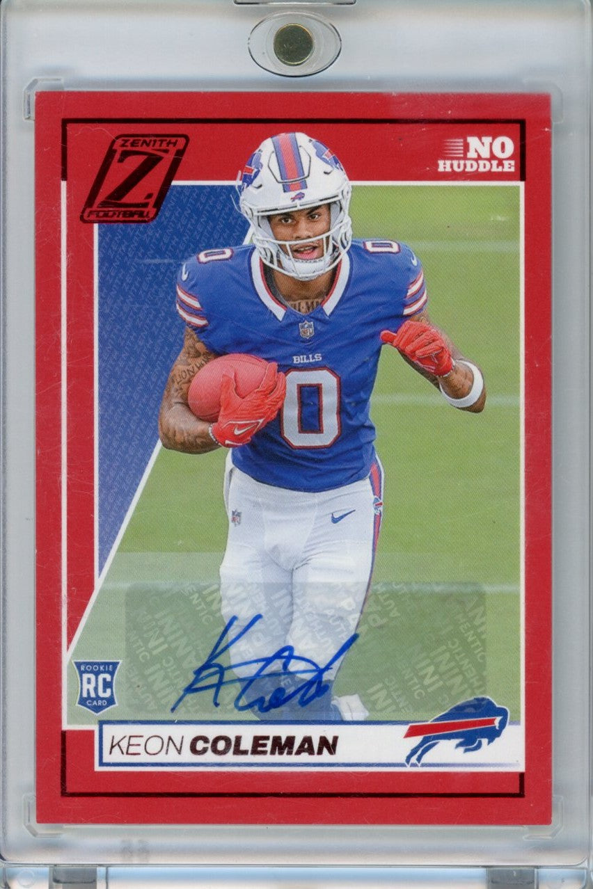 Panini 2024 Panini Zenith,2024 Panini Zenith,Keon Coleman - 163,NM