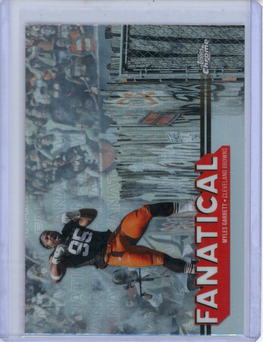 Topps 2025 Topps Chrome,2025 Topps Chrome,Myles Garrett - FF-21,Fanatical