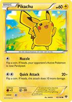 Pokemon,XY Base Set,Pikachu - 42/146,Normal,Common,Near Mint