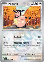 Pokemon,SV: Prismatic Evolutions,Miltank (Master Ball Pattern) - 081/131,Holofoil,Common,Near Mint