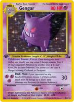 Pokemon,Fossil,Gengar (5) - 05/62,Unlimited Holofoil,Holo Rare,Moderately Played