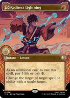 Magic: The Gathering,Avatar: The Last Airbender,Redirect Lightning (Showcase) - 343,Foil,Rare,Near Mint