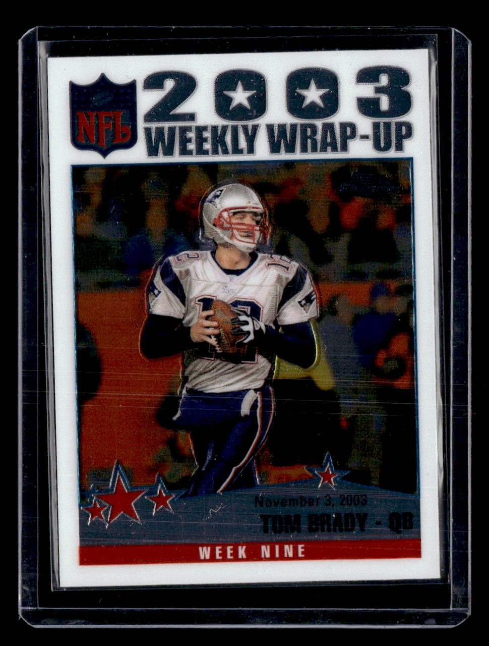 Topps 2004 Topps Chrome,2004 Topps Chrome,Tom Brady - 154,NM