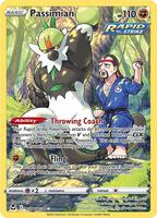 Pokemon,SWSH12: Silver Tempest Trainer Gallery,Passimian - TG08/TG30,Holofoil,Ultra Rare,Near Mint