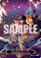 One Piece Card Game,Carrying On His Will,Monkey.D.Luffy - OP09-119 (SP),Foil,Secret Rare,Near Mint