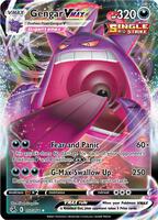 Pokemon,SWSH08: Fusion Strike,Gengar VMAX - 157/264,Holofoil,Ultra Rare,Near Mint