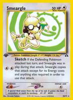 Pokemon,Neo Discovery,Smeargle (30) - 30/75,Unlimited,Rare,Heavily Played