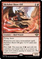 Magic: The Gathering,Outlaws of Thunder Junction,Slickshot Show-Off - 146,Normal,Rare,Near Mint