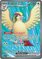 Pokemon,SV03: Obsidian Flames,Pidgeot ex - 217/197,Holofoil,Ultra Rare,Near Mint
