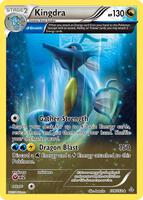 Pokemon,XY - Primal Clash,Kingdra (Alpha) - 108/160,Holofoil,Holo Rare,Near Mint