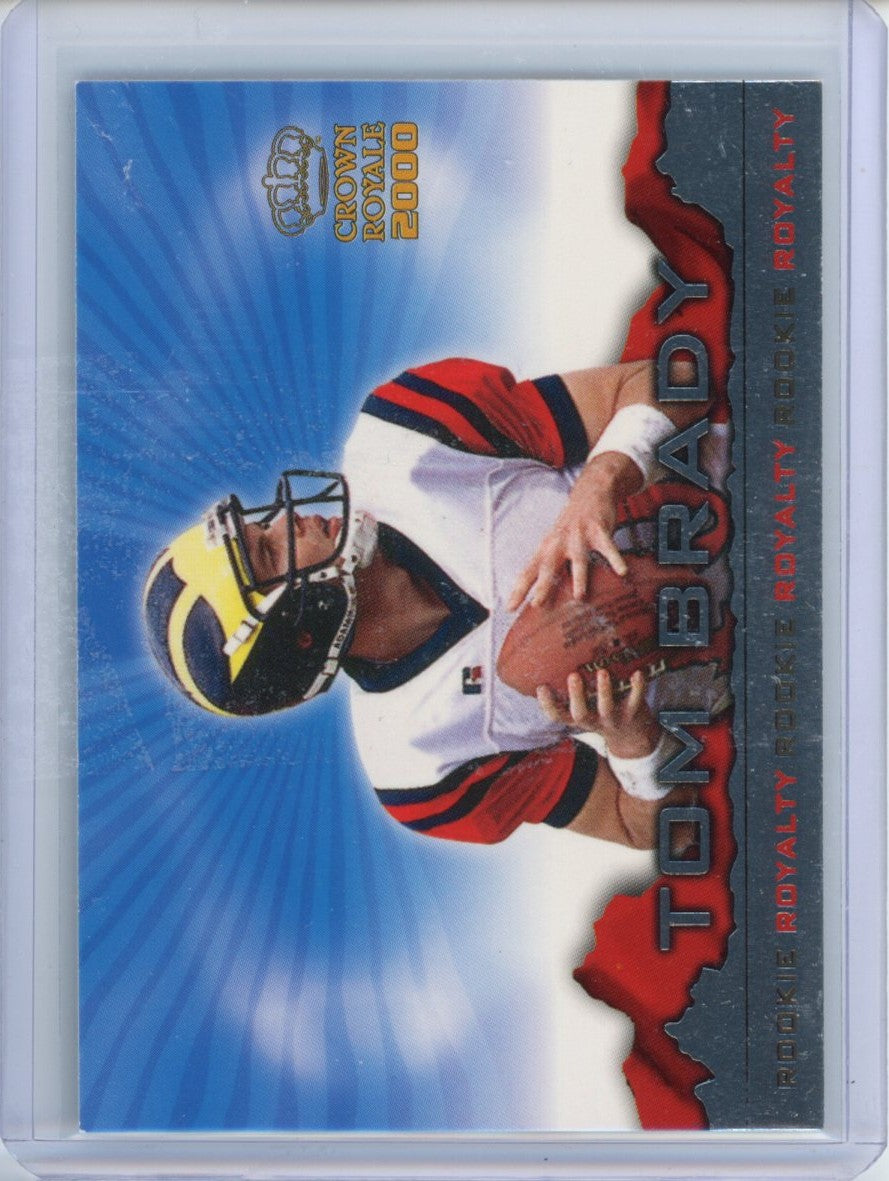 2000 Pacific Crown Royale,2000 Pacific Crown Royale,Tom Brady - 2,Rookie Royalty