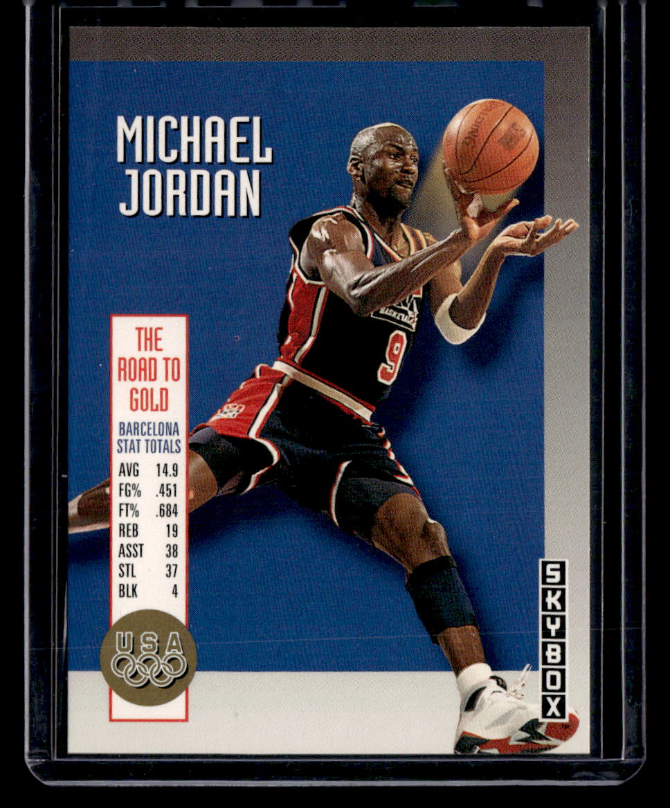 1992-93 SkyBox,1992-93 SkyBox,Michael Jordan - USA11,Olympic Team
