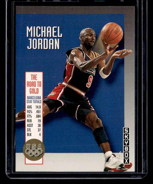 1992-93 SkyBox,1992-93 SkyBox,Michael Jordan - USA11,Olympic Team