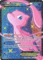 Pokemon,Legendary Treasures: Radiant Collection,Mew EX (Full Art) - RC24/RC25,Holofoil,Ultra Rare,Moderately Played