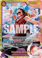 One Piece Card Game,Premium Booster -The Best- Vol. 2,Monkey.D.Luffy - EB02-061 (Reprint),Foil,Secret Rare,Near Mint
