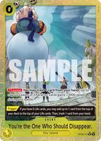 One Piece Card Game,Premium Booster -The Best- Vol. 2,You're the One Who Should Disappear (Alternate Art) - OP06-115,Foil,Rare,Near Mint