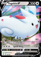 Pokemon,SWSH04: Vivid Voltage,Togekiss V - 140/185,Holofoil,Ultra Rare,Near Mint