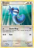 Pokemon,Triumphant,Dratini - 62/102,Reverse Holofoil,Common,Moderately Played
