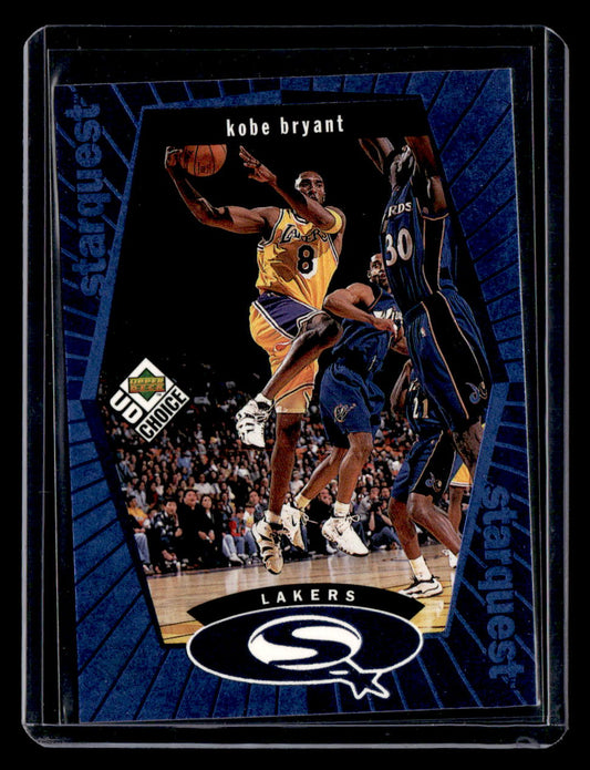 1998-99 UD Choice,1998-99 UD Choice,Kobe Bryant - SQ13,StarQuest Blue