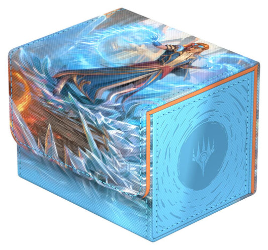 Magic: The Gathering deck boxes ultimate guard magic reality fracture sidewinder 100plus xenoskin box chandra chill of compliance