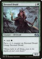 Magic: The Gathering,Ultimate Masters,Devoted Druid - 162,Foil,Uncommon,Near Mint