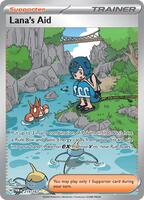 Pokemon,SV06: Twilight Masquerade,Lana's Aid - 219/167,Holofoil,Special Illustration Rare,Near Mint