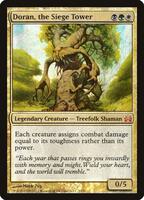 Magic: The Gathering,From the Vault: Legends,Doran, the Siege Tower - 3,Foil,Promo,Near Mint