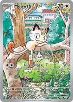 Pokemon,ME02: Phantasmal Flames,Meowth - 106/094,Holofoil,Illustration Rare,Near Mint