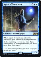 Magic: The Gathering,Prerelease Cards,Agent of Treachery - 43,Foil,Rare,Near Mint