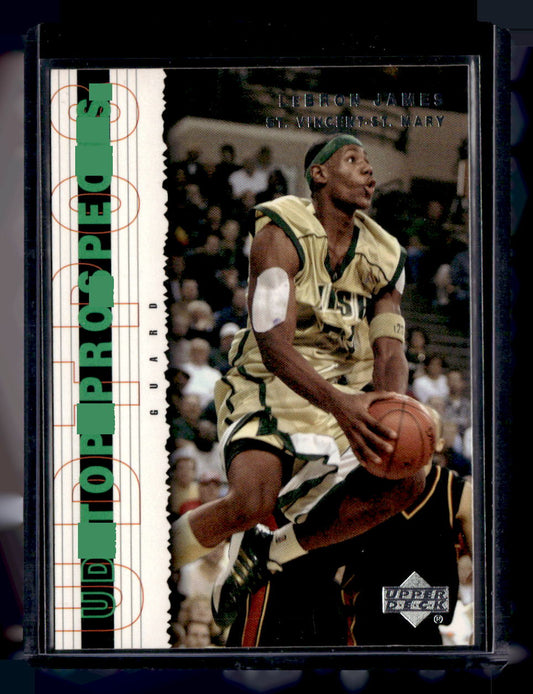 2003 UD Top Prospects,2003 UD Top Prospects,Lebron James - P1,Lebron James Promos