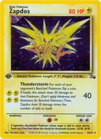 Pokemon,Fossil,Zapdos (15) - 15/62,Unlimited Holofoil,Holo Rare,Near Mint