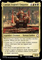 Magic: The Gathering,Universes Beyond: Fallout,Caesar, Legion's Emperor - 1,Foil,Mythic,Near Mint