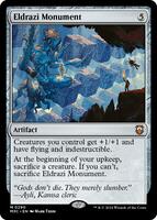 Magic: The Gathering,Commander: Modern Horizons 3,Eldrazi Monument (Ripple Foil) - 290,Foil,Mythic,Near Mint