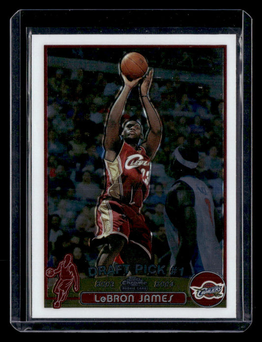 Topps 2003-04 Topps Chrome,2003-04 Topps Chrome,Lebron James - 111,NM