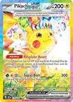 Pokemon,SV08: Surging Sparks,Pikachu ex - 238/191,Holofoil,Special Illustration Rare,Near Mint