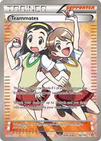 Pokemon,XY - Primal Clash,Teammates (160 Full Art) - 160/160,Holofoil,Ultra Rare,Moderately Played