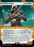 Magic: The Gathering,Universes Beyond: Assassin's Creed,Edward Kenway (Showcase) (Textured Foil) - 269,Foil,Mythic,Near Mint