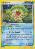 Pokemon,Sandstorm,Ludicolo - 7/100,Reverse Holofoil,Holo Rare,Damaged