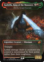 Magic: The Gathering,Buy-A-Box Promos,Godzilla, King of the Monsters - Zilortha, Strength Incarnate - 275,Foil,Promo,Moderately Played