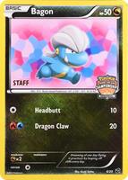 Pokemon,League & Championship Cards,Bagon - 6/20 (Regional Championships) [Staff] - 006/020,Holofoil,Promo,Near Mint