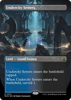 Magic: The Gathering,Murders at Karlov Manor,Undercity Sewers (Borderless) - 332,Normal,Rare,Near Mint