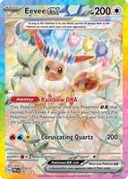 Pokemon,SV: Prismatic Evolutions,Eevee ex - 167/131,Holofoil,Special Illustration Rare,Near Mint